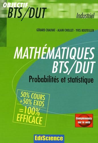 Mathématiques BTS/DUT: Probabilités et statistique 9782100489701