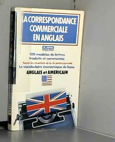 La correspondance commerciale en anglais 9782266010078