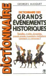 Dictionnaire des grands évènements historiq. 9782501008686