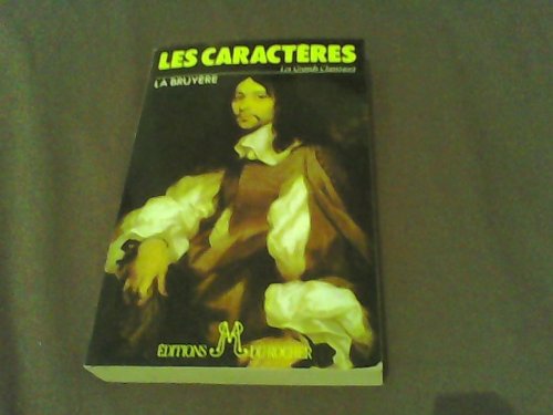 Les caractères 9782268022772