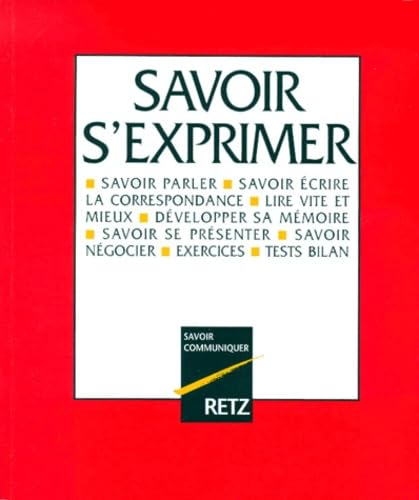 Savoir s'exprimer 9782725611280