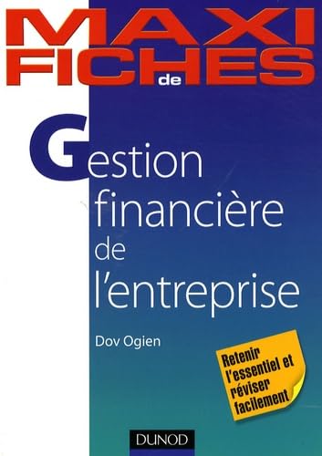 Gestion financière de l'entreprise 9782100520534