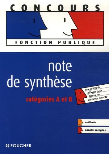 Note de synthèse : Catégories A et B (Ancienne Edition) 9782216104468