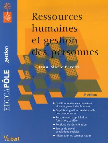 Ressources humaines et gestion des personnes 9782711795871