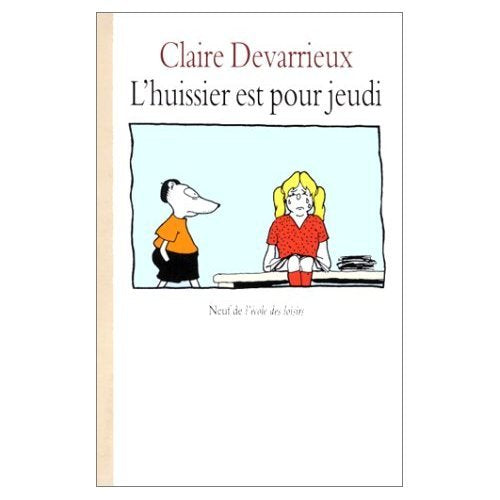 l'huissier est pour jeudi 9782211032155