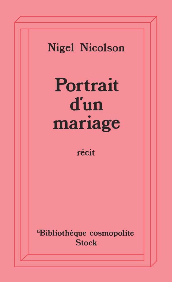 Portrait d'un mariage 9782234024564