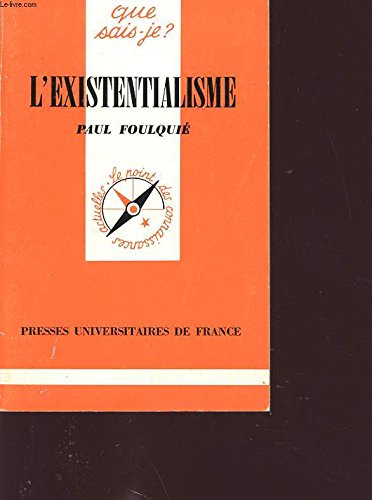 L'EXISTENTIALISME 9782130445081