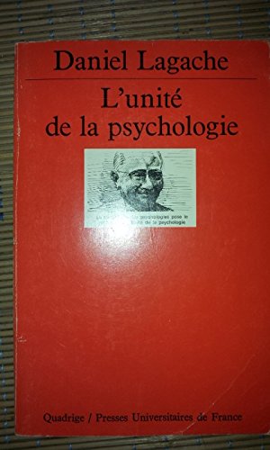 L'Unite De La Psychologie 9782130431480
