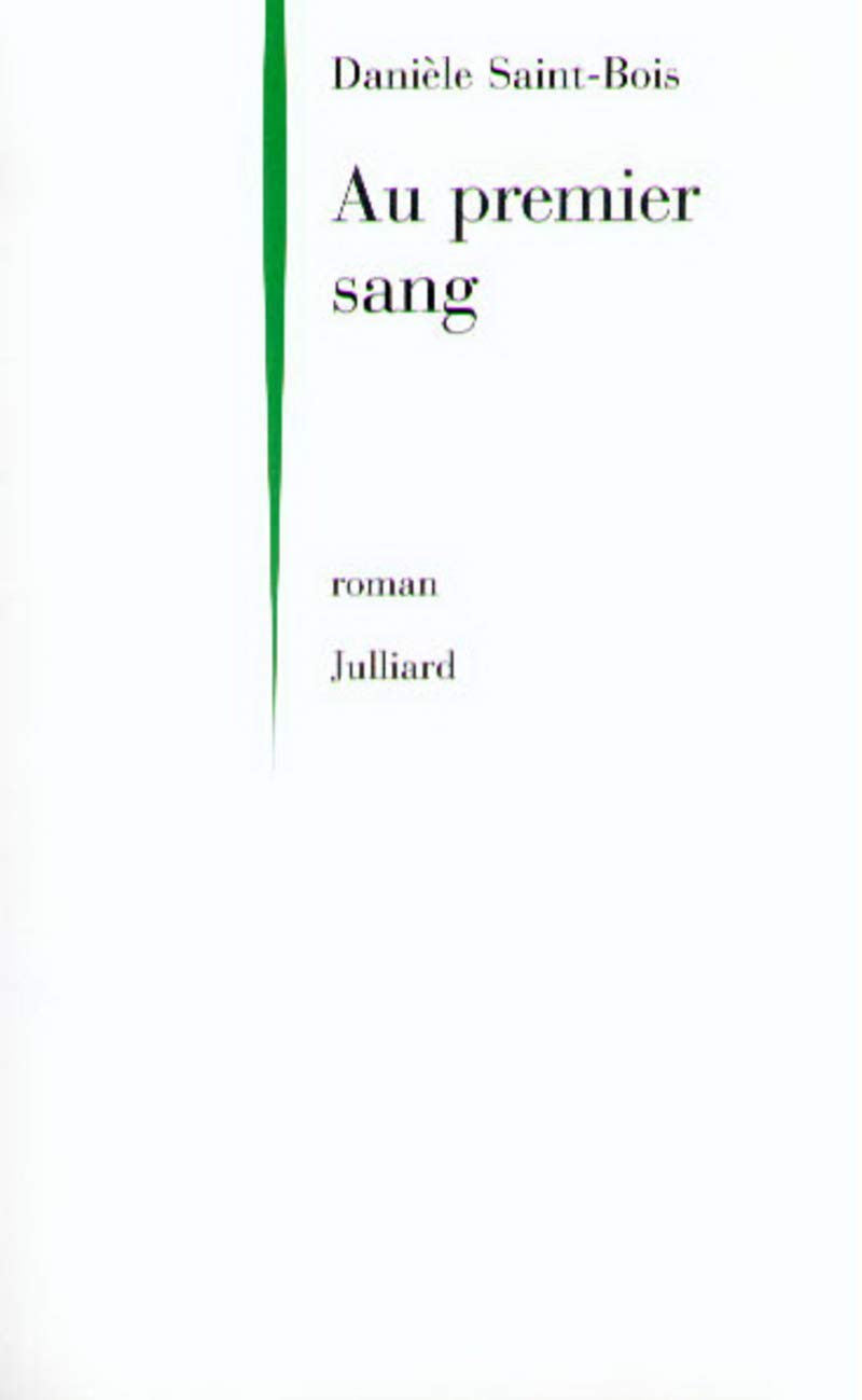 Au premier sang 9782260015628