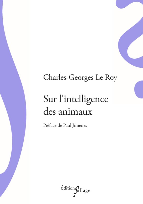Sur l'intelligence des animaux 9791091896702