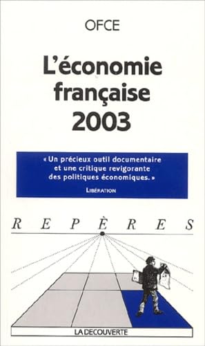 Economie française 2003 9782707139566