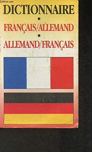 Dictionnaire Francais-allemand Allemand-francais 9782743405694