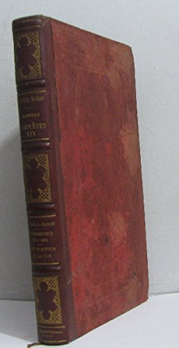 Lettres à la fiancée, corespondance 1815-1882, post-criptum de ma vie -oeuvres complètes XIX