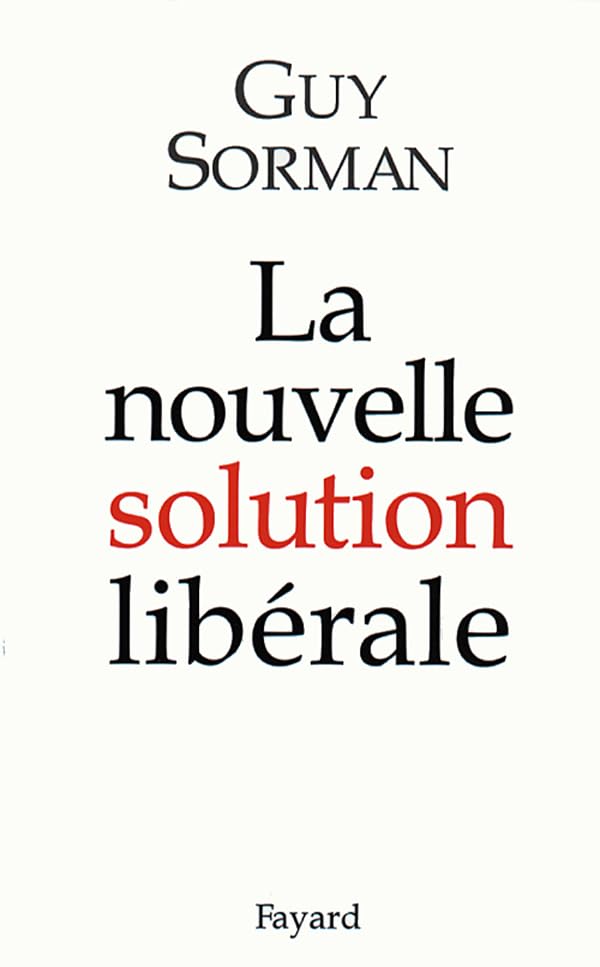 La nouvelle solution libérale 9782213601908