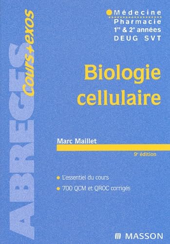 Biologie cellulaire 9782225835490