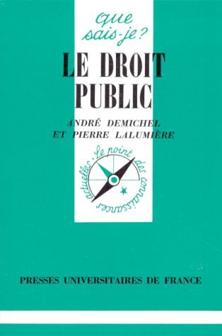 Le Droit Public 9782130444398
