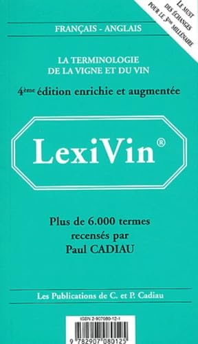 LexiVin/LexiWine 2002 9782907080125