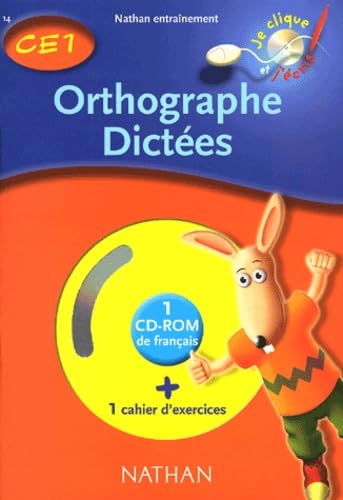 Orthographe Dictees Ce1. Avec Cd-Rom 9782091842233