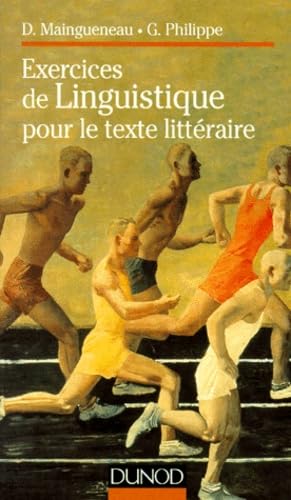 Exercices de linguistique pour le texte littéraire 9782100031108