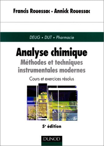 Analyse chimique 9782100049714