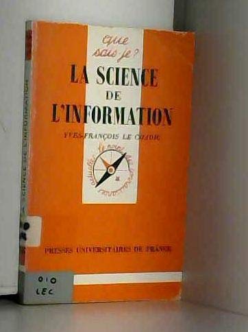 La Science de l'information 9782130463818