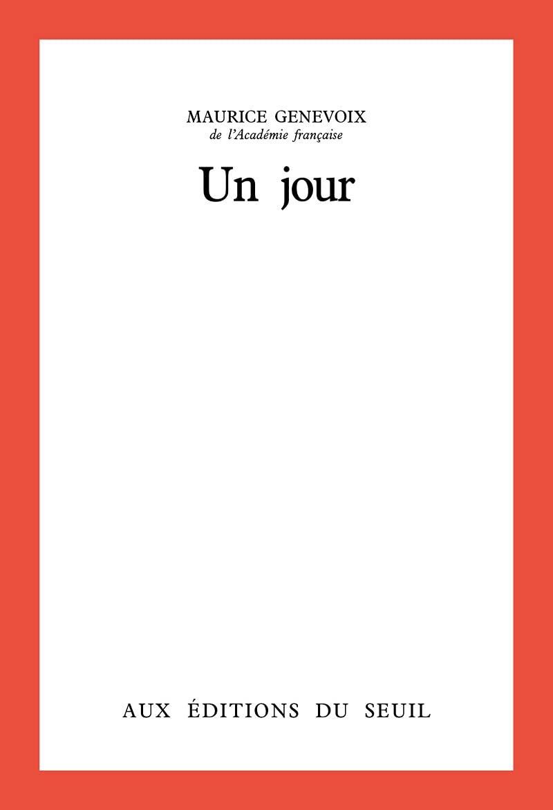 Cadre rouge Un jour 9782020043106