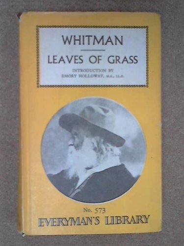 Leaves of Grass. Everyman's Library No. 573