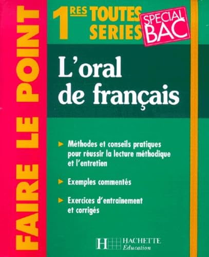 L'oral de français toutes séries 9782011672056