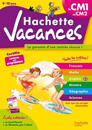 Hachette vacances: Du CM1 au CM2 (9-10 ans) 9782011603166