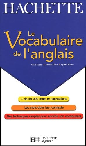 Le Vocabulaire de l'anglais 9782011456038