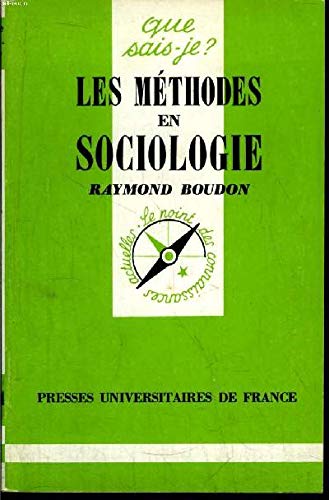 Methodes en sociologie (Les) 9782130365723