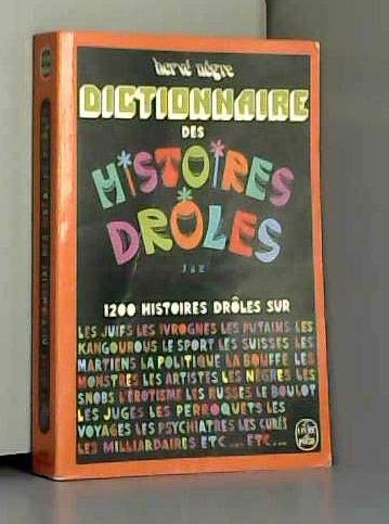 Dictionnaire des histoires droles J a Z 9782253003809