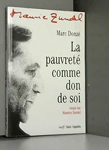 LA PAUVRETÉ COMME DON DE SOI 9782204057110