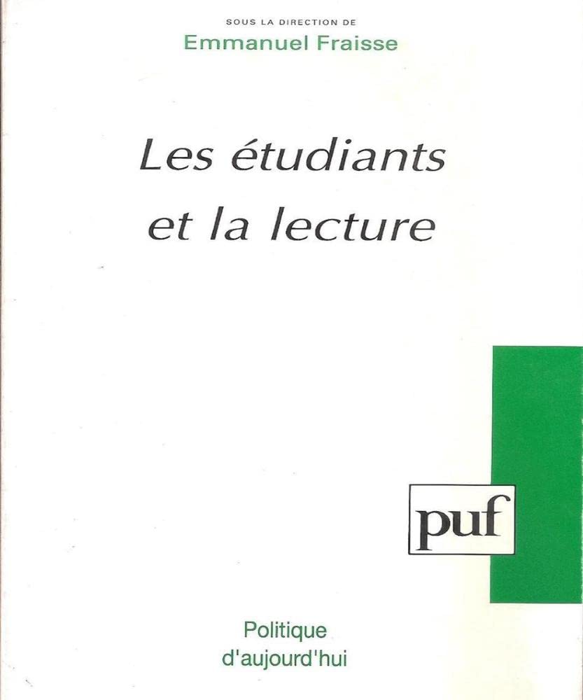 Les étudiants et la lecture 9782130460602