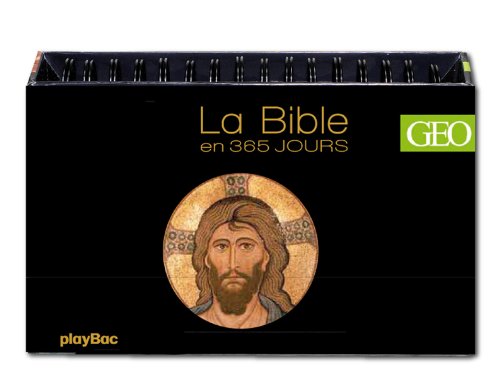 La Bible en 365 jours: Calendrier Géo 9782809649802
