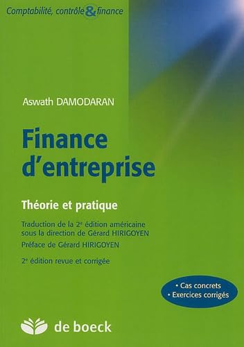 Finance d'entreprise: Théorie et pratique 9782804152543