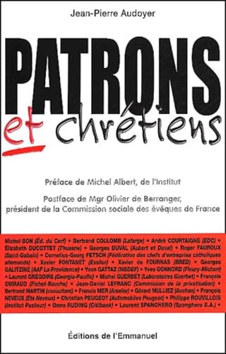 Patrons et chrétiens 9782914083621