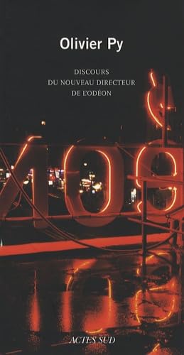 Discours du nouveau directeur de l'Odéon (interrompu par quelques masques) 9782742771417