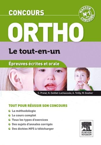 Ortho: Epreuves ecrites et orales 9782294726767