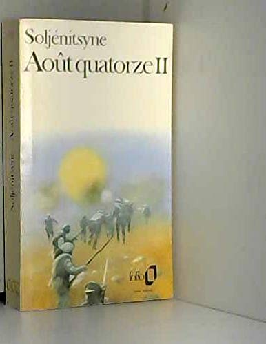 Août quatorze, tome 2 9782070365999