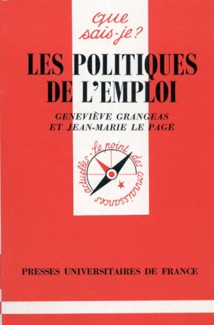 Les Politiques de l'emploi 9782130443650
