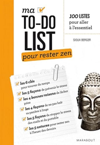 Ma to-do list pour rester zen 9782501078689