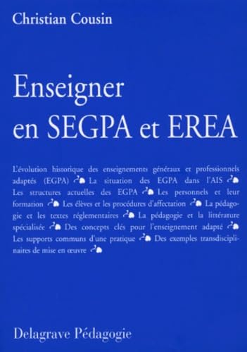 Enseigner en SEGPA et EREA 9782206082097