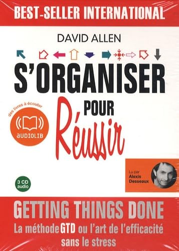 S'organiser pour réussir (z) - Audiolivre - 3CD audio 9782356410887