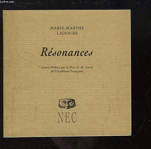 Resonances 9782908799101