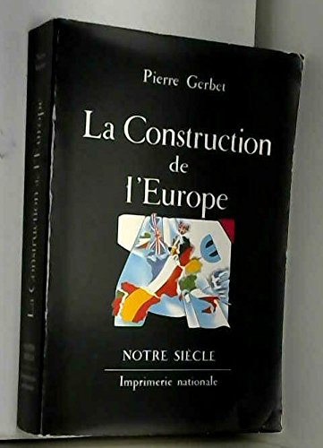 Constructio de l Europe B 9782110807946