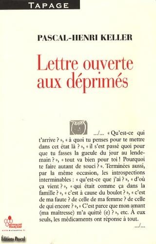 Lettre ouverte aux déprimés 9782350190495