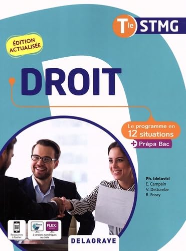 Le programme en situations - Droit Tle STMG (2022) - Pochette élève 9782206310169