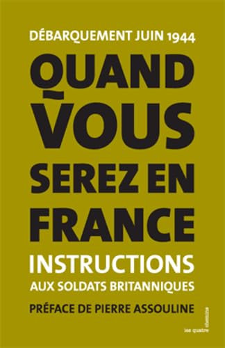 Quand vous serez en France 9782847841558