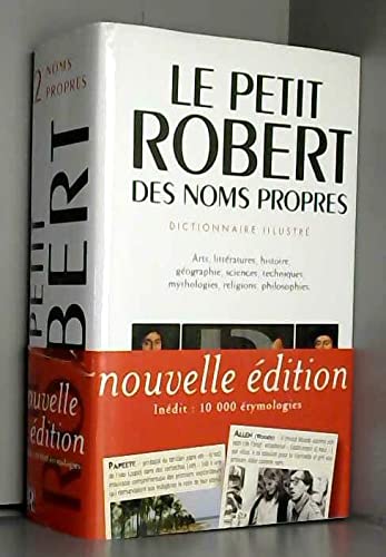 Le Petit Robert des noms propres, alphabétique et analogique, illustré en couleurs 9782850368233